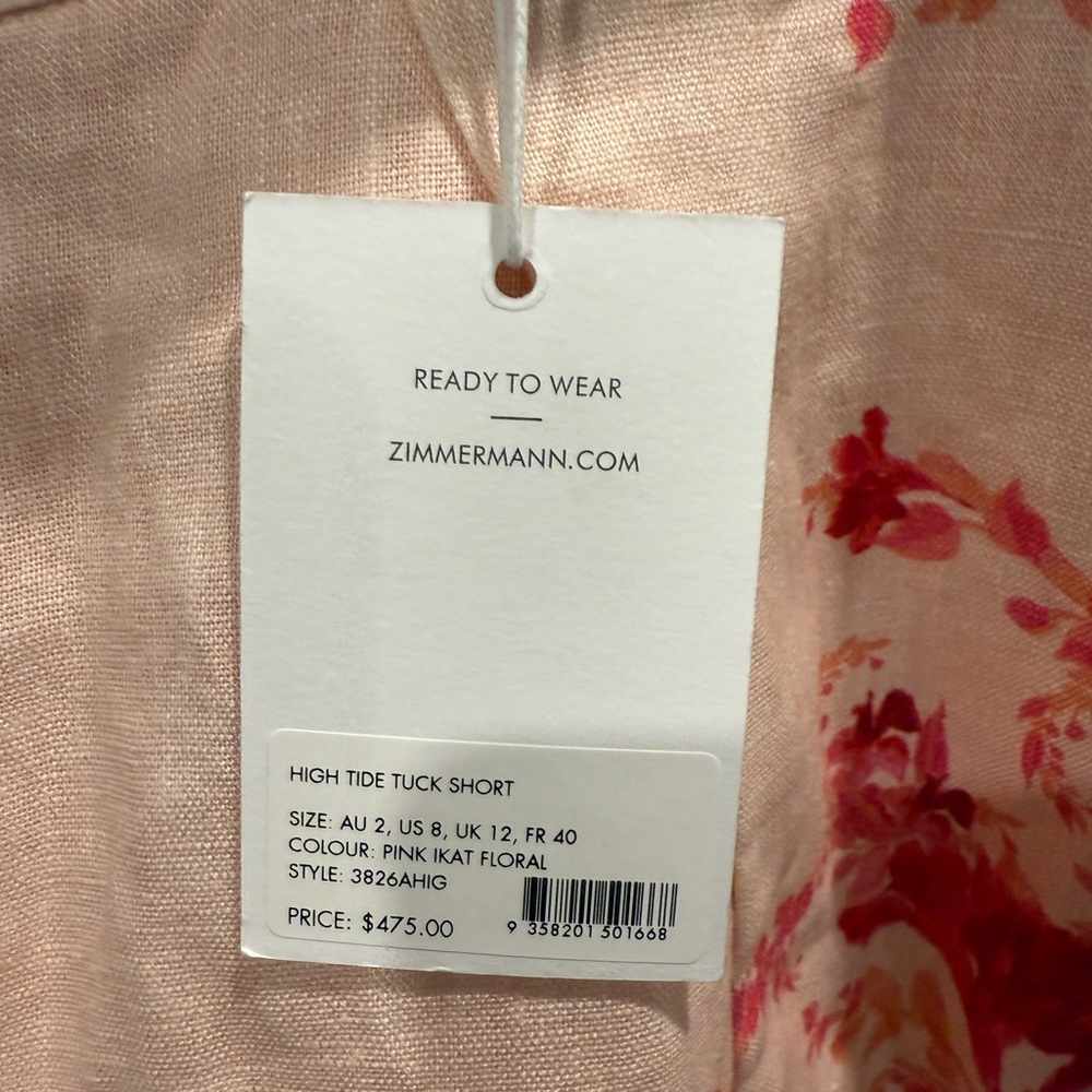 Zimmermann Floral Print Women Shorts - Picture 4 of 4
